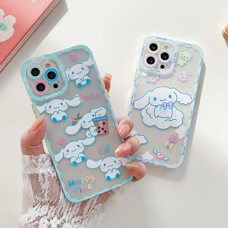

Angel Eye Design Cinnamoroll Phone Cases For iPhone 13 12 11 Pro Max Mini XR XS MAX X Back Cover
