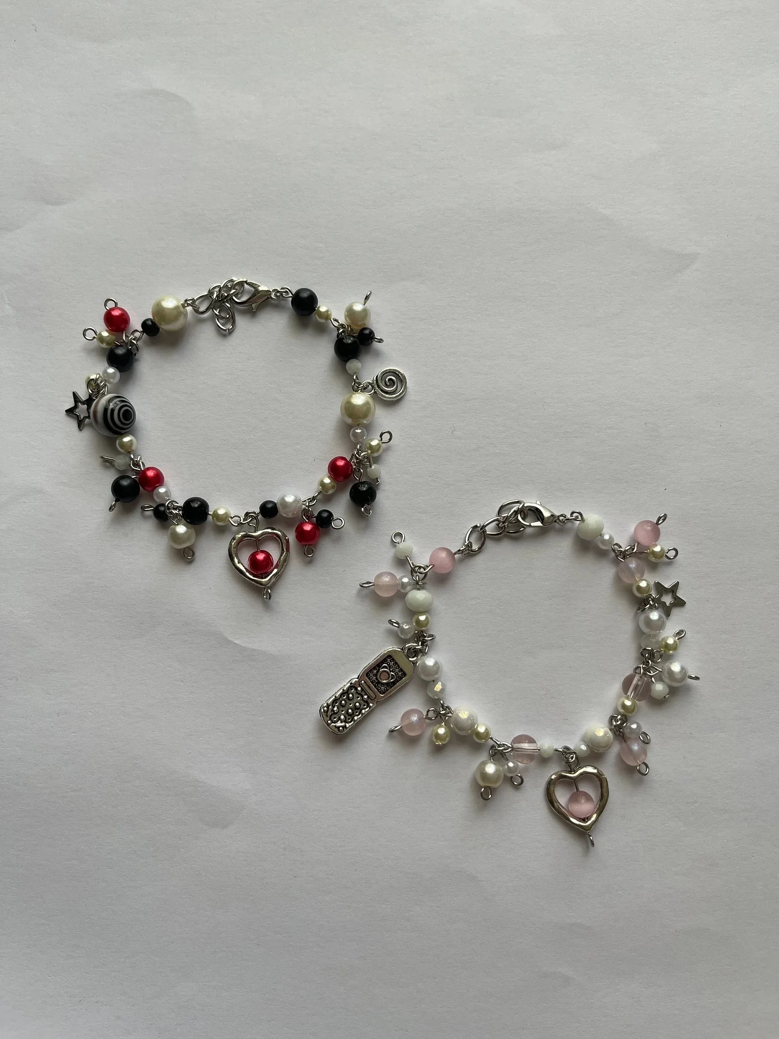 Нана и Хаachi одинаковые браслеты сияют любовью Y2K KPOP