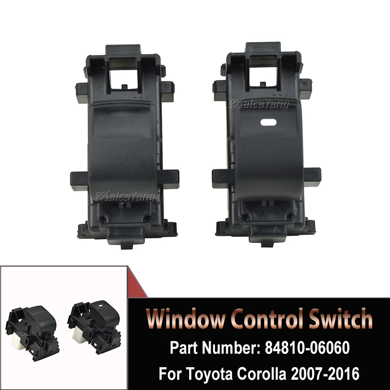 

Passenger Elevator Window Switch Electric Power Regulator Switches 84810-06060 8481006060 For Toyota Yaris Corolla Rav4 III IV