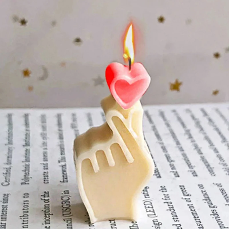 Силиконовая форма сделай сам для изготовления свечей миниатюрный