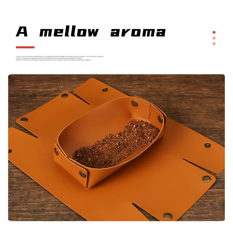 Портативный складной поднос для хранения сигарет