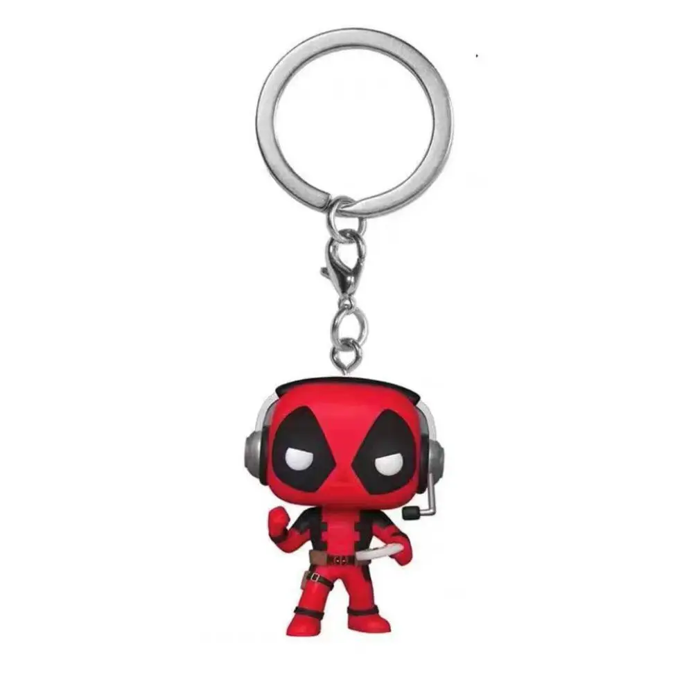 Карманный Брелок для ключей Marvel дэдман Рокки Железный человек