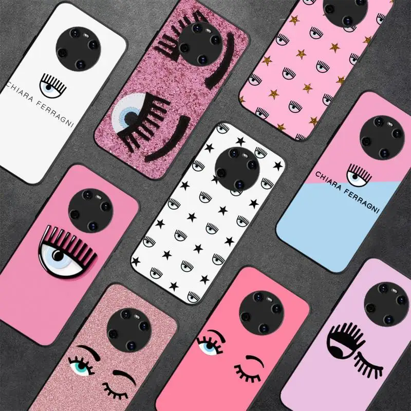 

Hot F-Ferragnies Eyes Chiara-A Phone Case for Redmi 8 9 9A for Samsung J5 J6 Note9 for Huawei NOVA3E Mate20lite cover