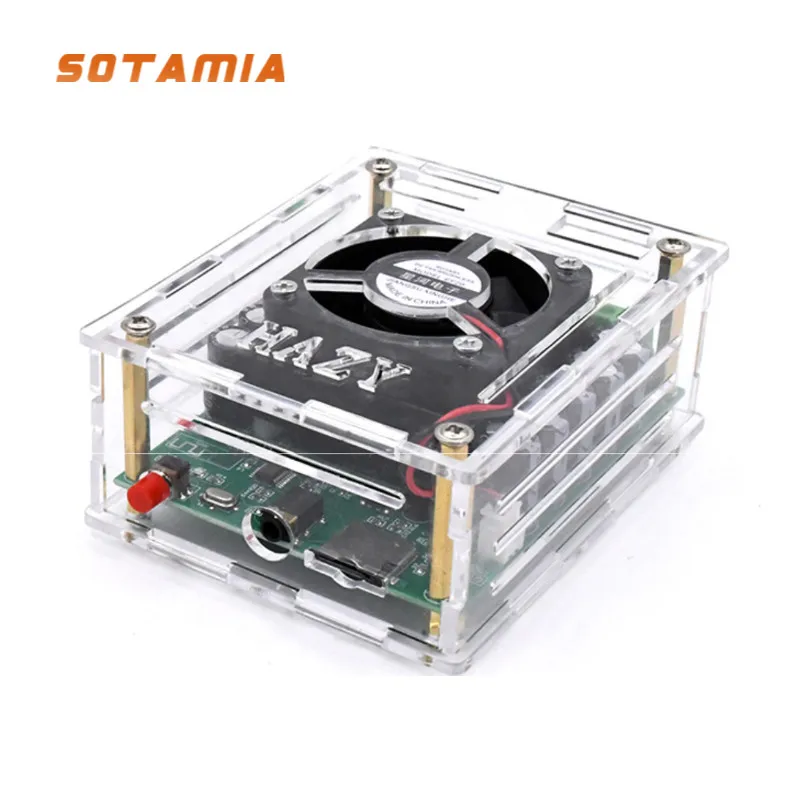 

SOTAMIA TDA7850 Bluetooth 5.0 Amplifier Audio Board Four Channel Car Amplificador Stereo Bass Power Amplifier Support TF AUX