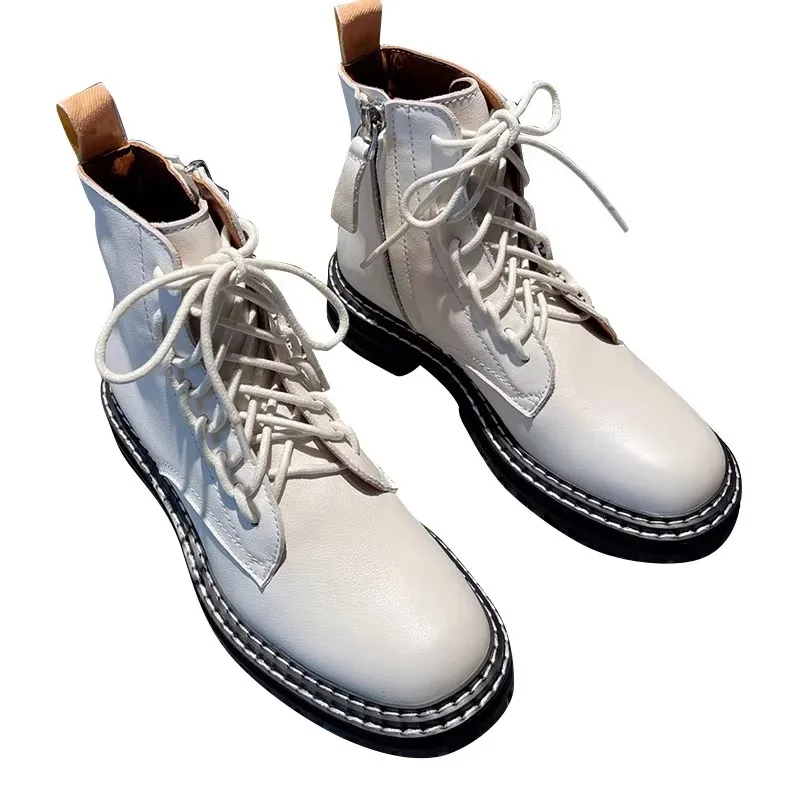 2025новые ботинки с французским буквенным логотипом женские высокие сапоги