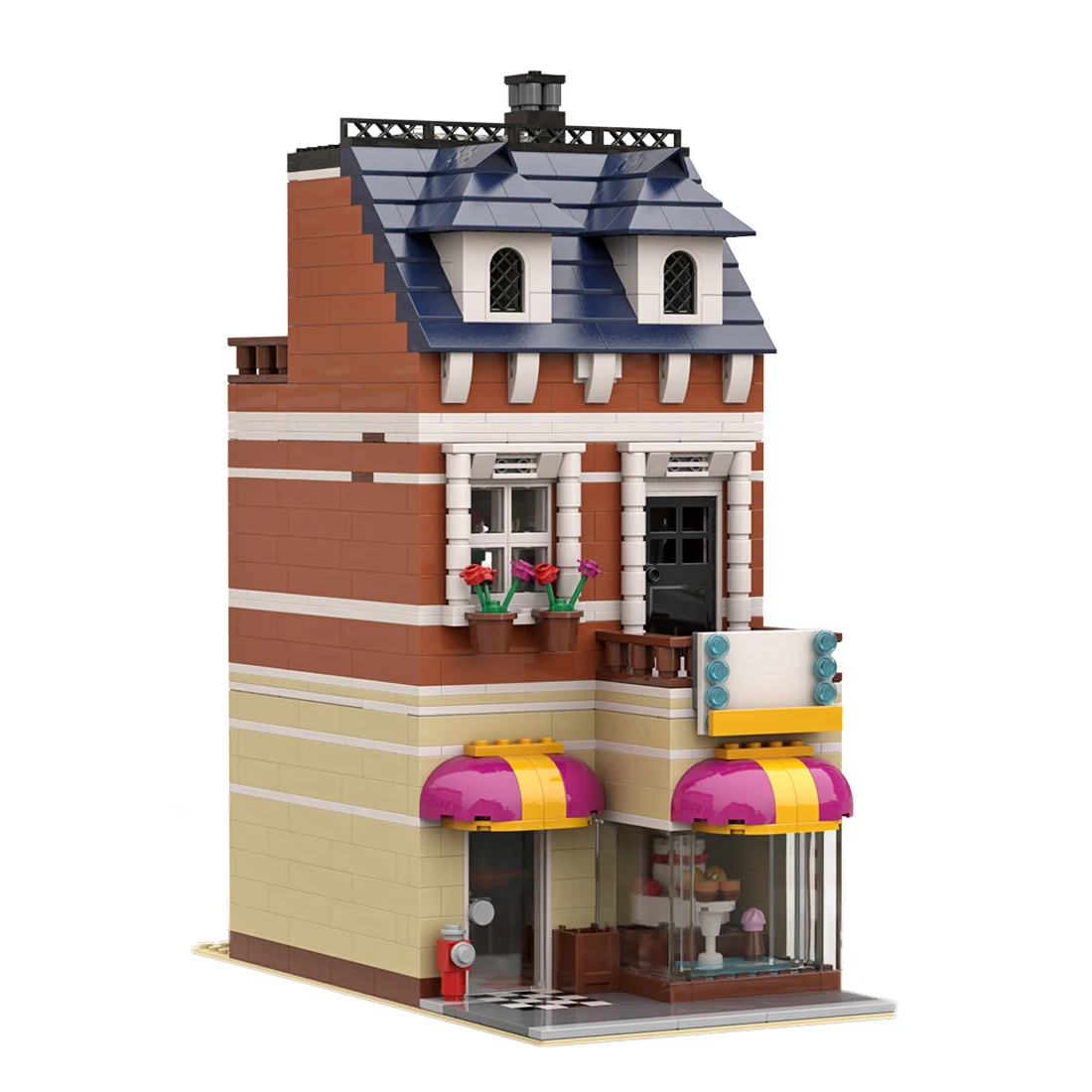 

Authorized MOC-42207 The Bakery 1327parts Modular Buildings MOC Building Blocks Set