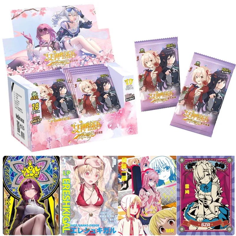 

Карта История богини, карта мечты, цветок, морская глава, редкие бронзирующие карты мистер, коллекционная карточка с персонажами аниме, детская игра, игрушка в подарок