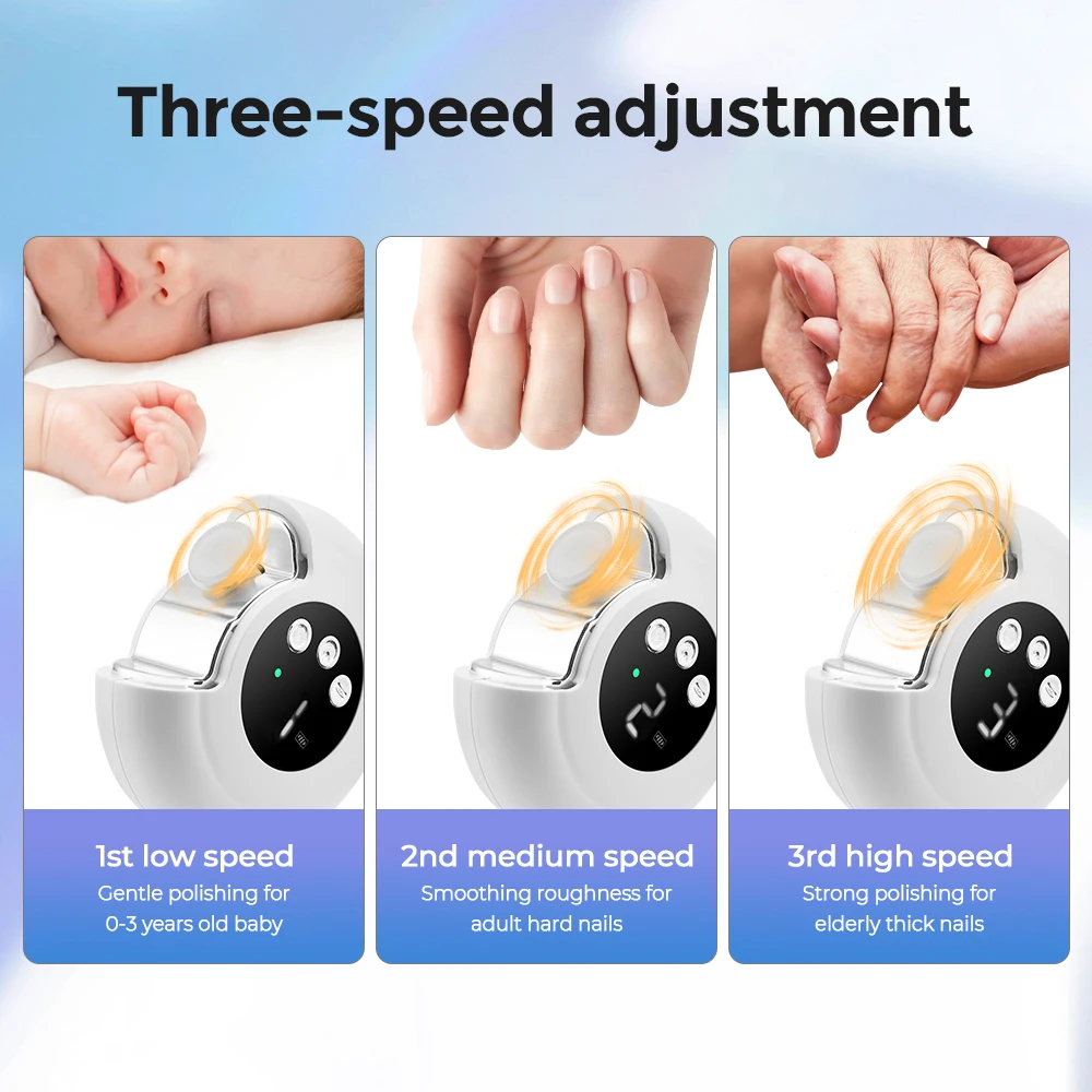 Машинка для маникюра 2 в 1 с вращением на 360 °