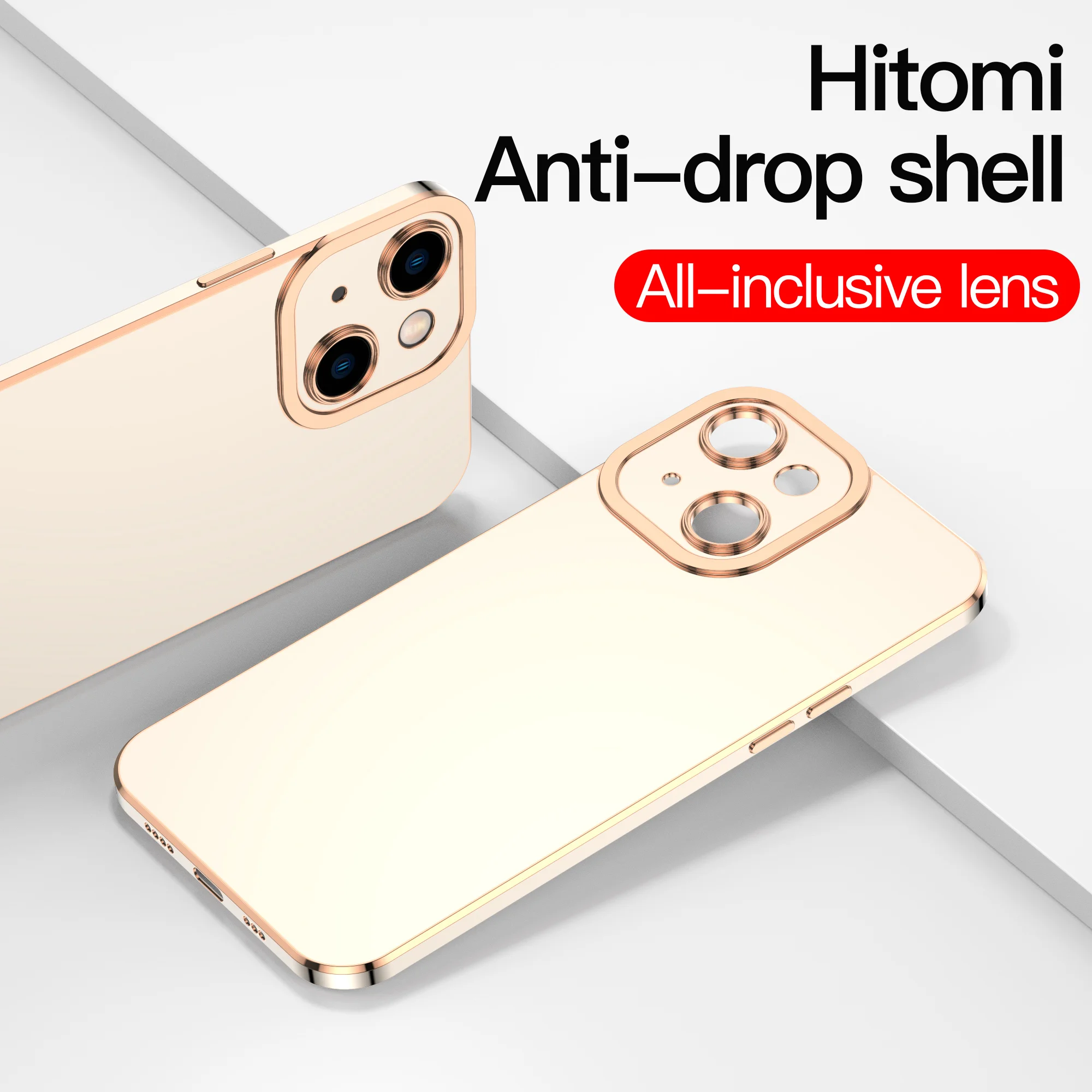 

Soft Electroplated Candy Phone Case For iPhone 11 12 13 Pro Max XS X XR 7 8 Plus SE 2020 Mini Bumper Back Cover