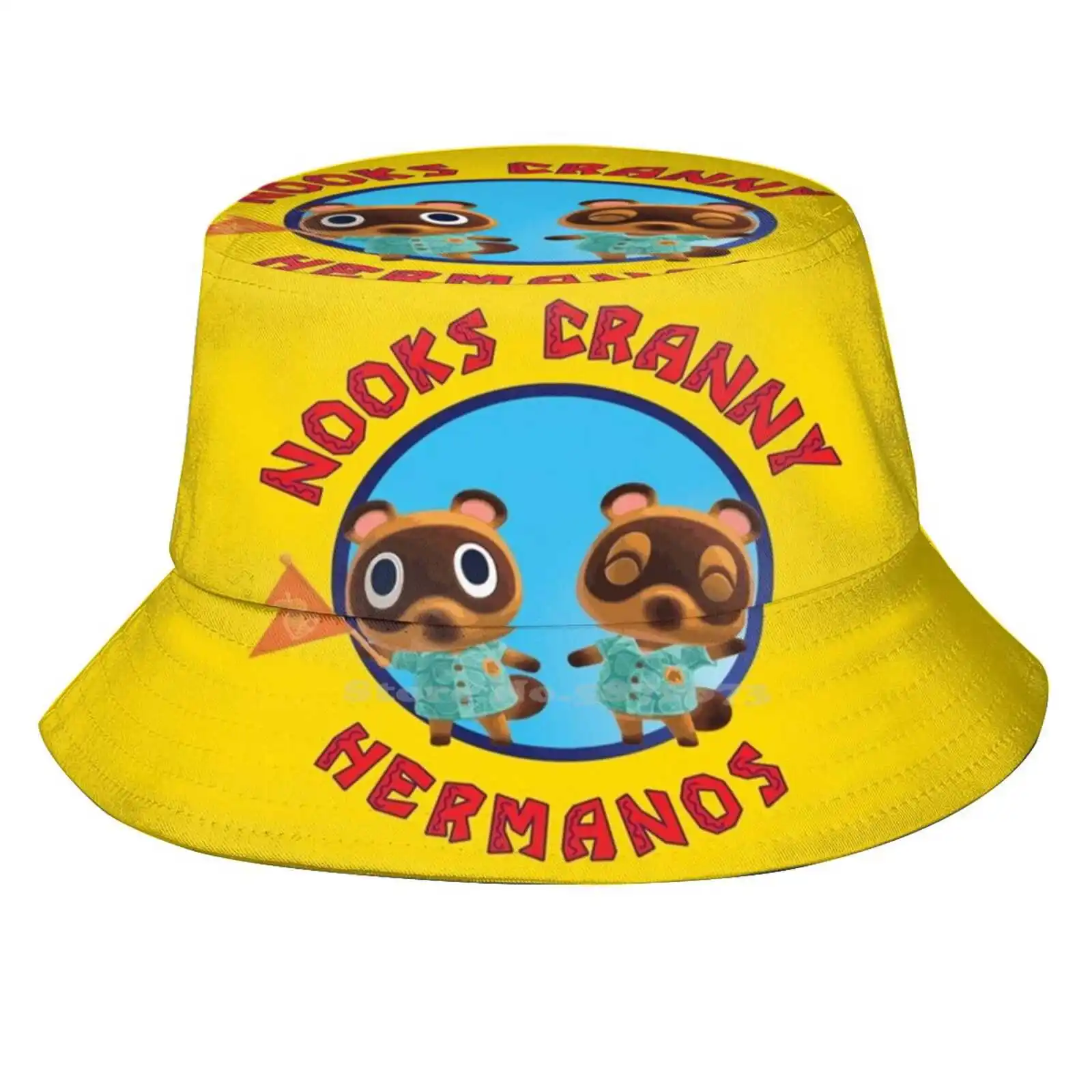 Nooks Cranny Hermanos унисекс рыбацкие шляпы кепка Acnh New Horizon Timmy And