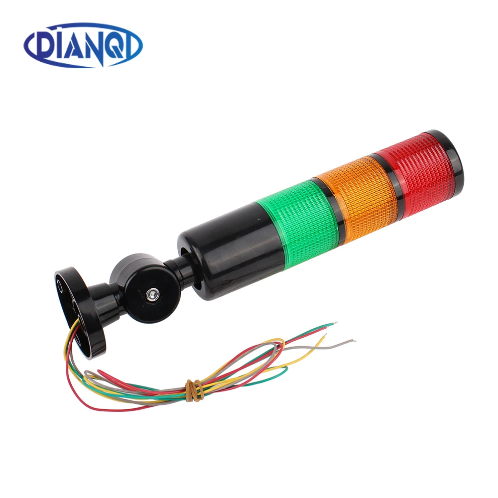 

Промышленный сигнальный светильник DMWD H50 12/24/110/220В красный зеленый желтый