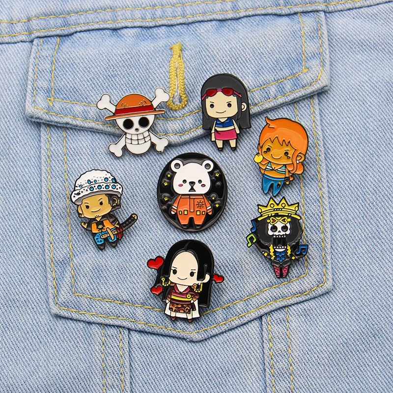 Аниме Hunter x Сплав булавка на лацкан мультяшная фигурка Гон · FREECSS Killua Zoldyck эмаль