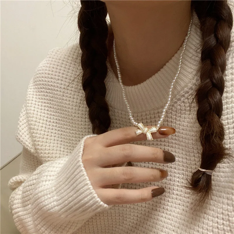 Цепочка с подвеской в форме сердца Женская ожерелье из нержавеющей стали