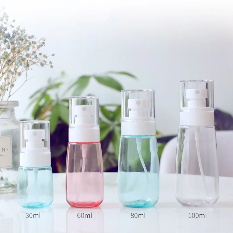 

30/60/80/100 мл мини-флакон с распылителем, банки для хранения, износостойкие, портативные, для духов, для косметики, прозрачный дизайн