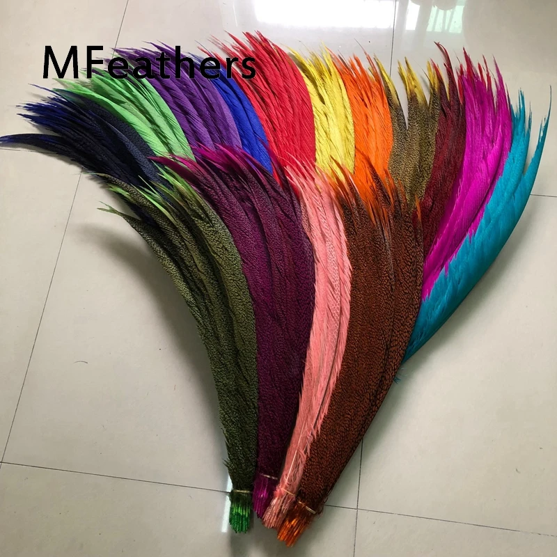 

Natural Golden Lady amherst pheasant tails Feathers size 60 cm to 75 cm long DIY zebra pheasant plumes for carnival decorates