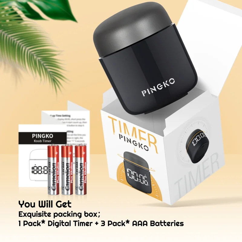 

Digital Kitchen - Countup Countdown Cooking for Kitchen with Large LED Display and Adjustable Alarm Sound Suitable for Kids Te