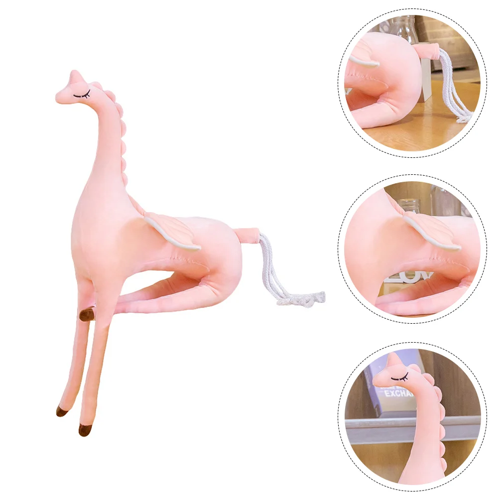 

1pc Lovely Animal Doll Horse Plush Doll Adorable Stuffed