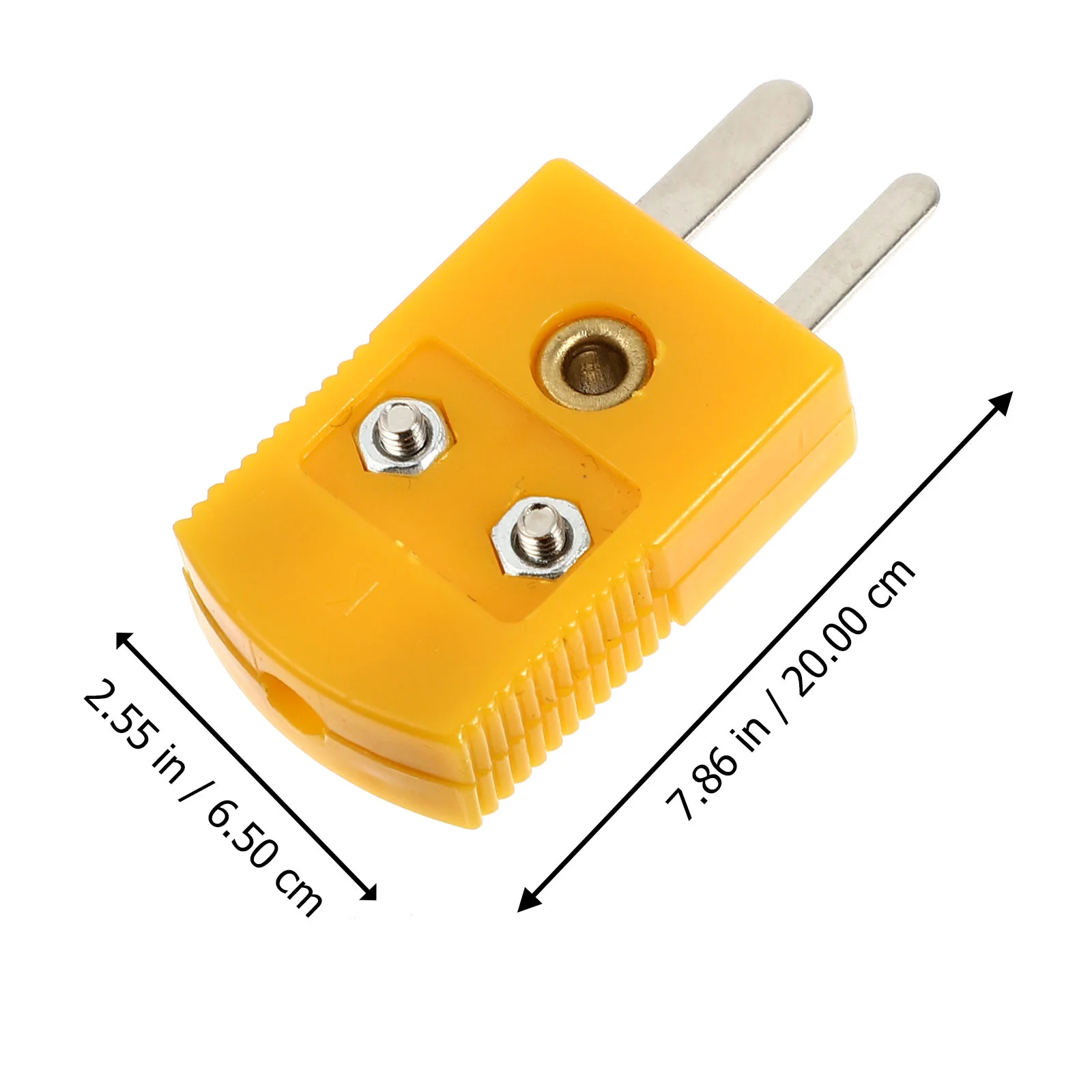 4 шт. гермефодитовый соединитель соединители для проводов термопара 2-контактный