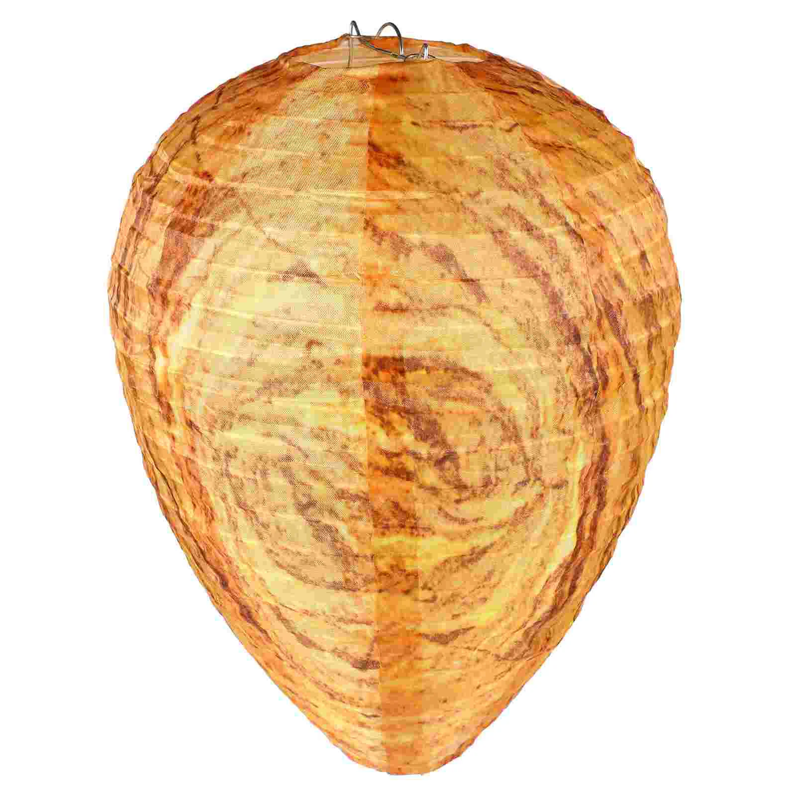

Wasp Hanging Decoy Fake Lantern Deterrenthornets Outdoor Paper Hive Beehive Simulated Catchers Waterproof Cloth Bag Drive