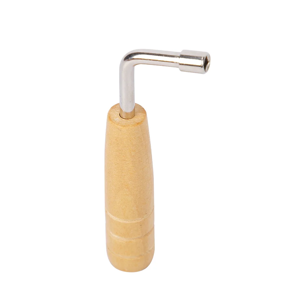 

Guzheng Lyre Harp Tuning Wrench Classic String Instrument Piano Tuner Spanner Wooden Handle Adjustment Tool Inner Angle