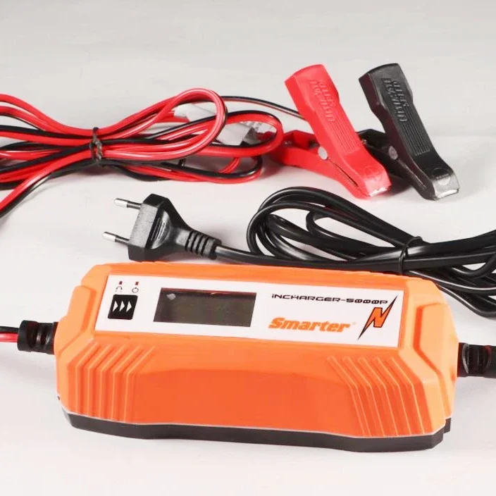 Быстрая зарядка 8A автомобильное зарядное устройство 12 В 24 LiDL Smart Battery Maintainer для