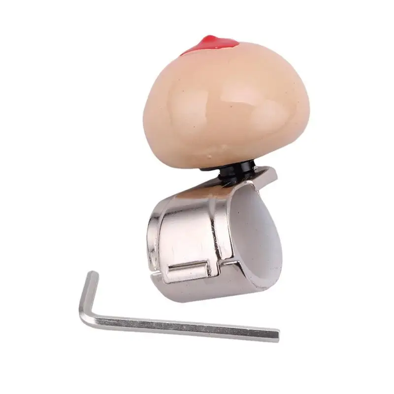 

Ручка спиннера на руль автомобиля, бустер-орнамент, шарик, железная ручка на руль, универсальные аксессуары для автомобильного интерьера