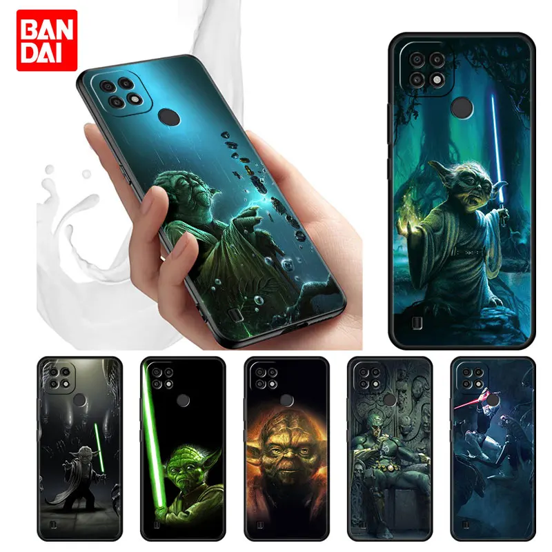 

Star And Warss Hot Sale Case for Realme C21 C21Y C25 C15 C11 2020 C3 C20 5 6 6i 7i 8i 8 Pro Silicone Black Cover Official Funda