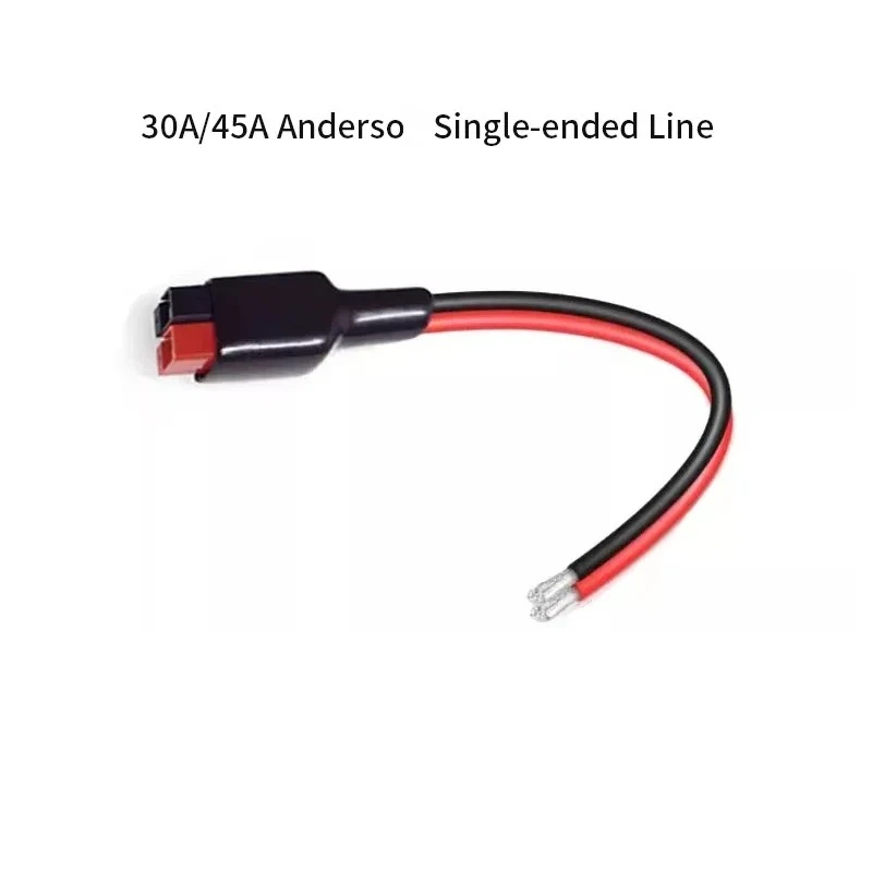 

Разъем Anderso 12AWG, кабель 30 А, солнечный соединительный шнур «папа-мама», внешний аккумулятор для хранения энергии, адаптер питания для электромобилей