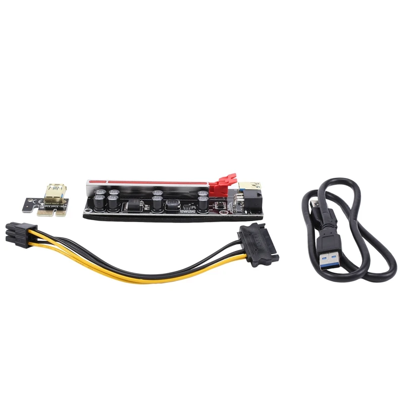 PCIE Riser 009S Plus Super Version для майнинга X16 PCI Express Extension Card видеокарты
