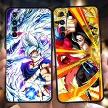 Anime Dragon Ball Goku Soft Phone Case For Oppo A12 A16 A74 A76 Find X5 Pro A54 A53 A52 A15 Reno 6 7 SE Z A9 2020 Pro 5G Cover