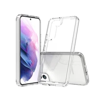 hard acrylic clear case for samsung galaxy s20 fe s21 plus s22 ultra s21fe premium hybrid soft silicone shockproof cover