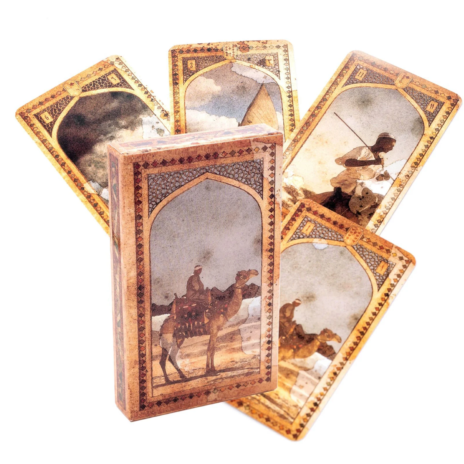 

Старая Арабская колода Таро Lenormand настольная игра таинственные гадания колода для семейвечерние чных игр английская версия 39 колода для ка...