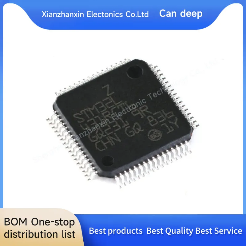

5pcs/lot STM32L431RCT6 STM32L431 431RCT6 LQFP64 Micro controller
