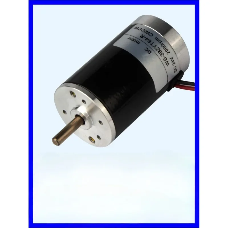 Постоянный магнит 38ZY мотор постоянного тока 12 В 24 микро высокоскоростной