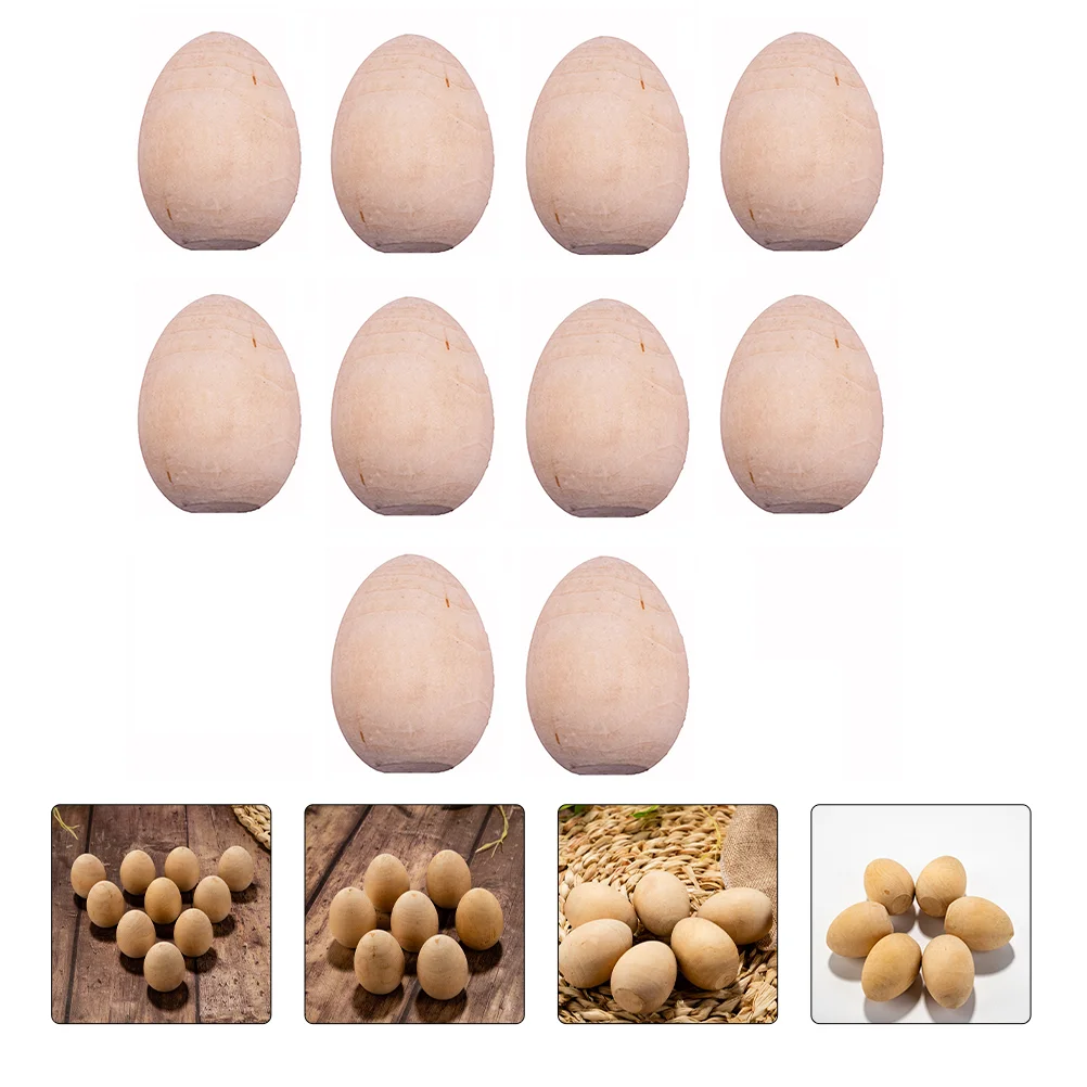 

10 Pcs Crafts Egg Artificiales Para Easter Eggs Kids Craft Supplies Basket Decor