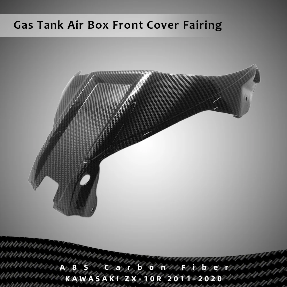 

Для KAWASAKI 2011-2020 ZX-10R углеродное ABS волокно с узором из углеродного волокна воздушный бокс Передняя обтекатель