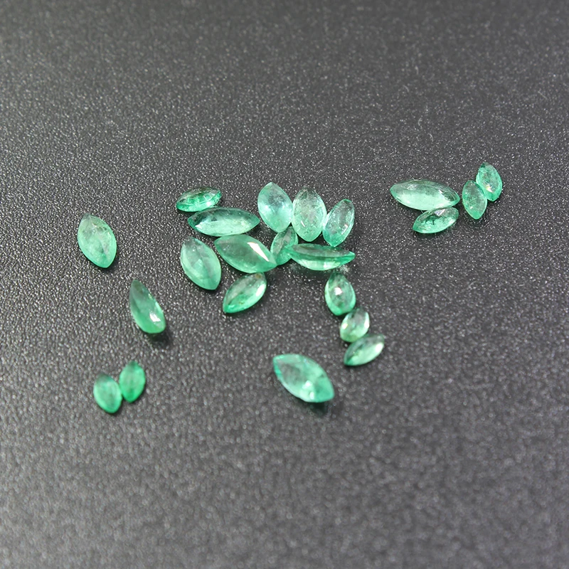 2 5 мм * натуральный изумруд с огранкой маркиза незакрепленный драгоценный камень