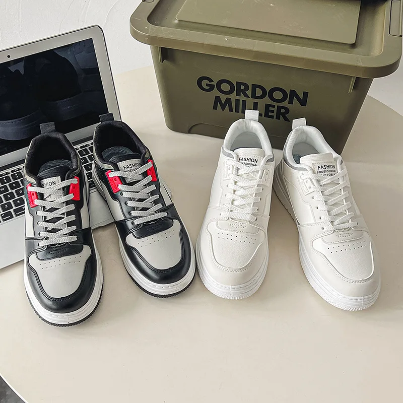 Кроссовки мужские на плоской подошве дышащие Вулканизированная подошва