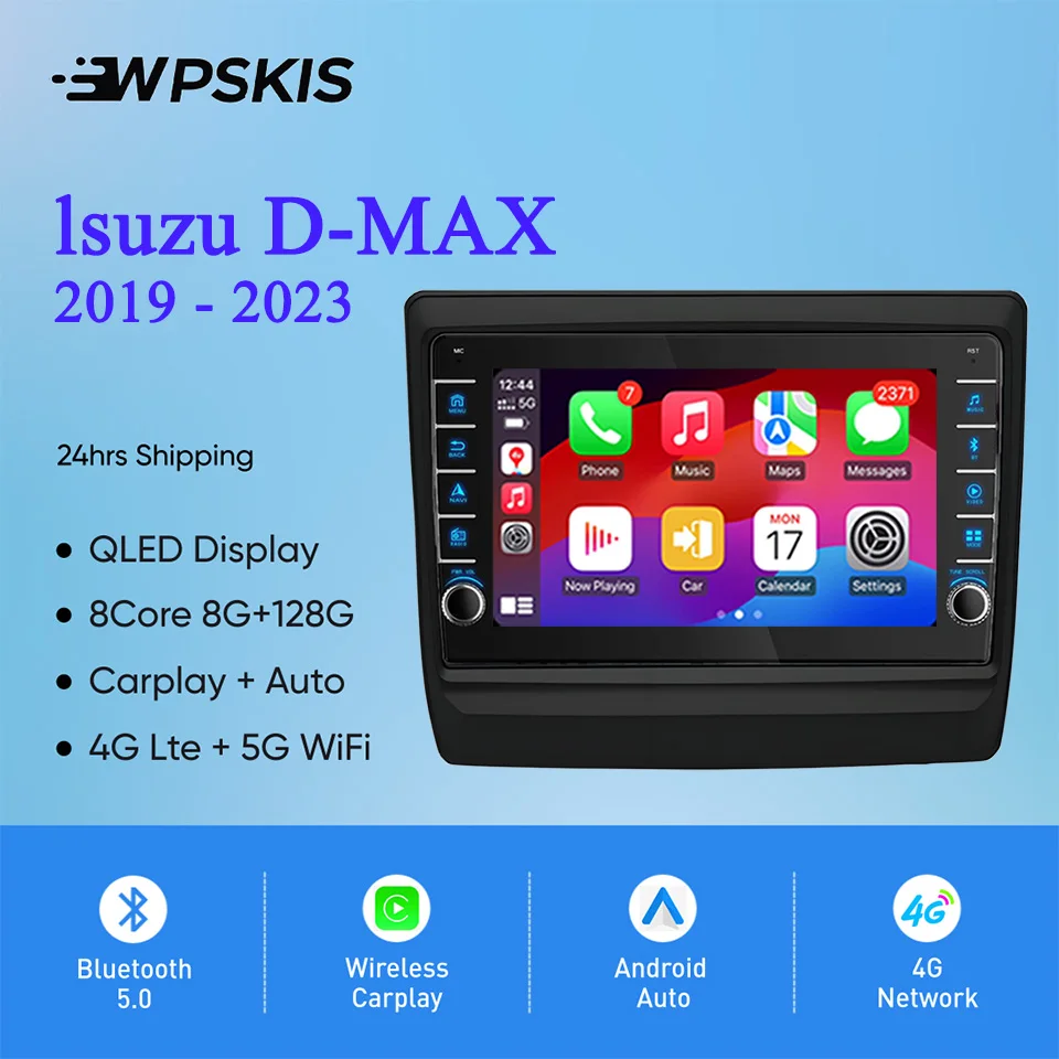 Для lsuzu D-MAX 2019-2023 Автомобильный GPS-монитор Navi Стерео Авто Радио Музыка MP5 Магнитофон DVD Кассетные автомобильные интеллектуальные системы (art.: 3920d4342cee9) - 3920d4342cee9