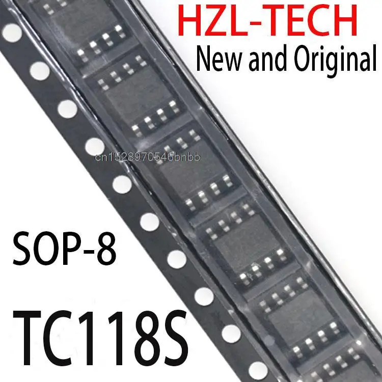 

10PCS New and Original SOP8 TC118 SOP-8 SOP laptop chip TC118S