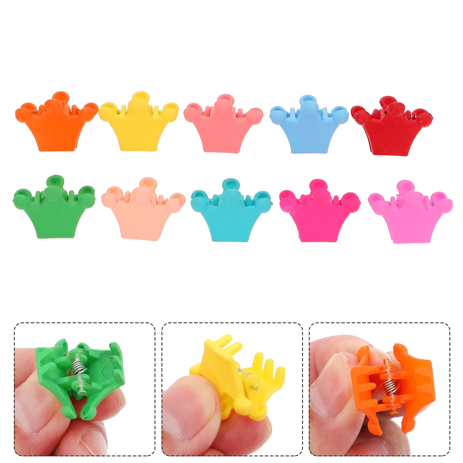 

Hair Claw Girl Clips Kids Littleminiclip Baby Girls Christmas Stocking Stuffers Bangs Accessories Pieces Barrettes Teeth Toddler