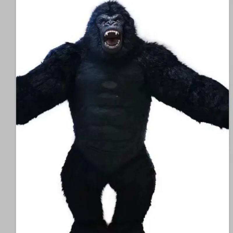 Надувная Женская одежда ходячая кукла шимпанзе короля Конга для выступлений в