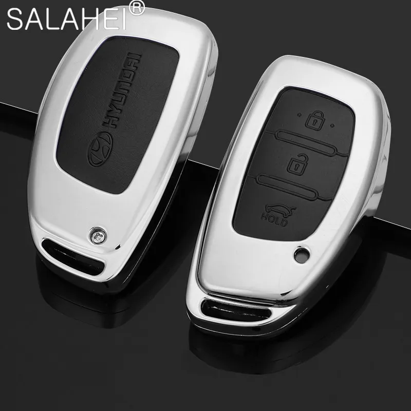

Car Remote Key Cover Case Holder Shell For Hyundai Creta I20 Tucson Elantra Sonata Santa Fe Solaris Ix35 Ix45 Reina Accent Verna