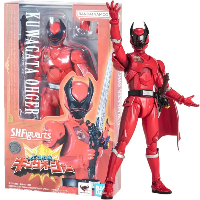 Оригинальная Подлинная модель Bandai Anime Ohsama Sentai King-Ohger KUWAGATA OHGER SHF игрушки