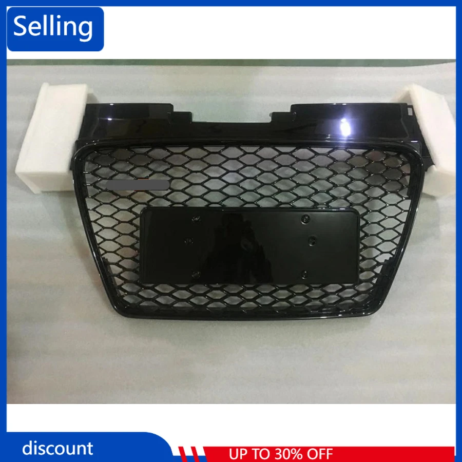 

Сетка для переднего бампера автомобиля TTRS, решетка радиатора автомобиля, гоночный гриль для Audi TT/TTS 8J 2006-2014, сетка для автомобиля, быстрая дос...