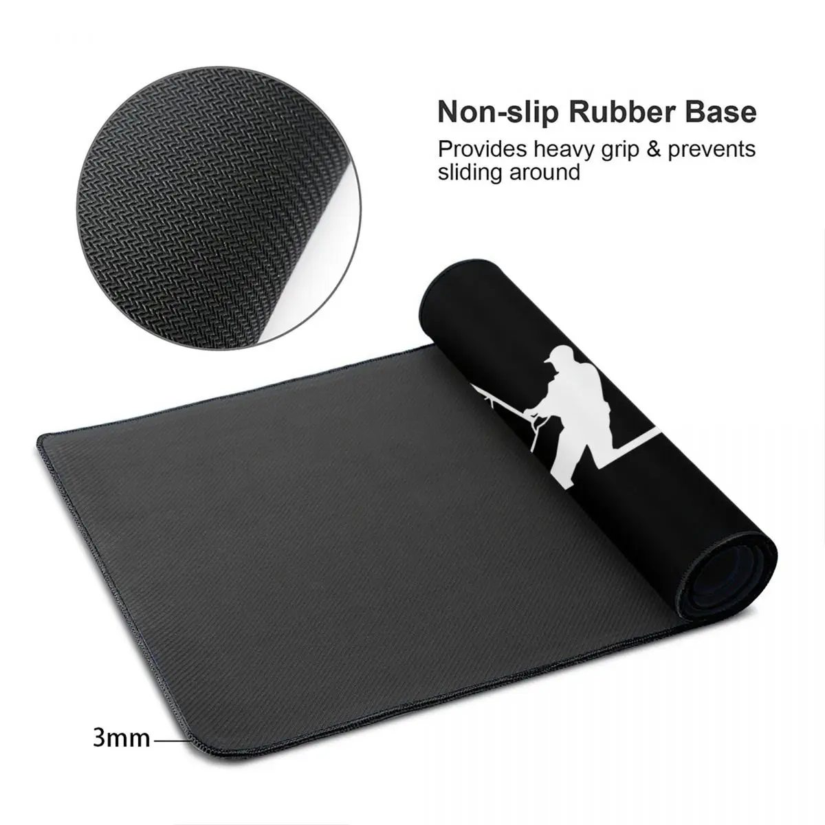 Коврик для мыши с клавиатурой и сердцебиением рыбалки коврик рыбаки Fisher Gear 900x400