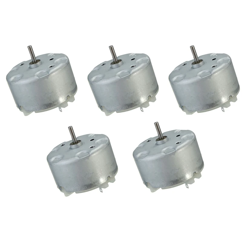 

5X 3V-12V Mini DVD VCD Electric Motor 3V-2700RPM 6V-4000RPM RF-500TB-12560