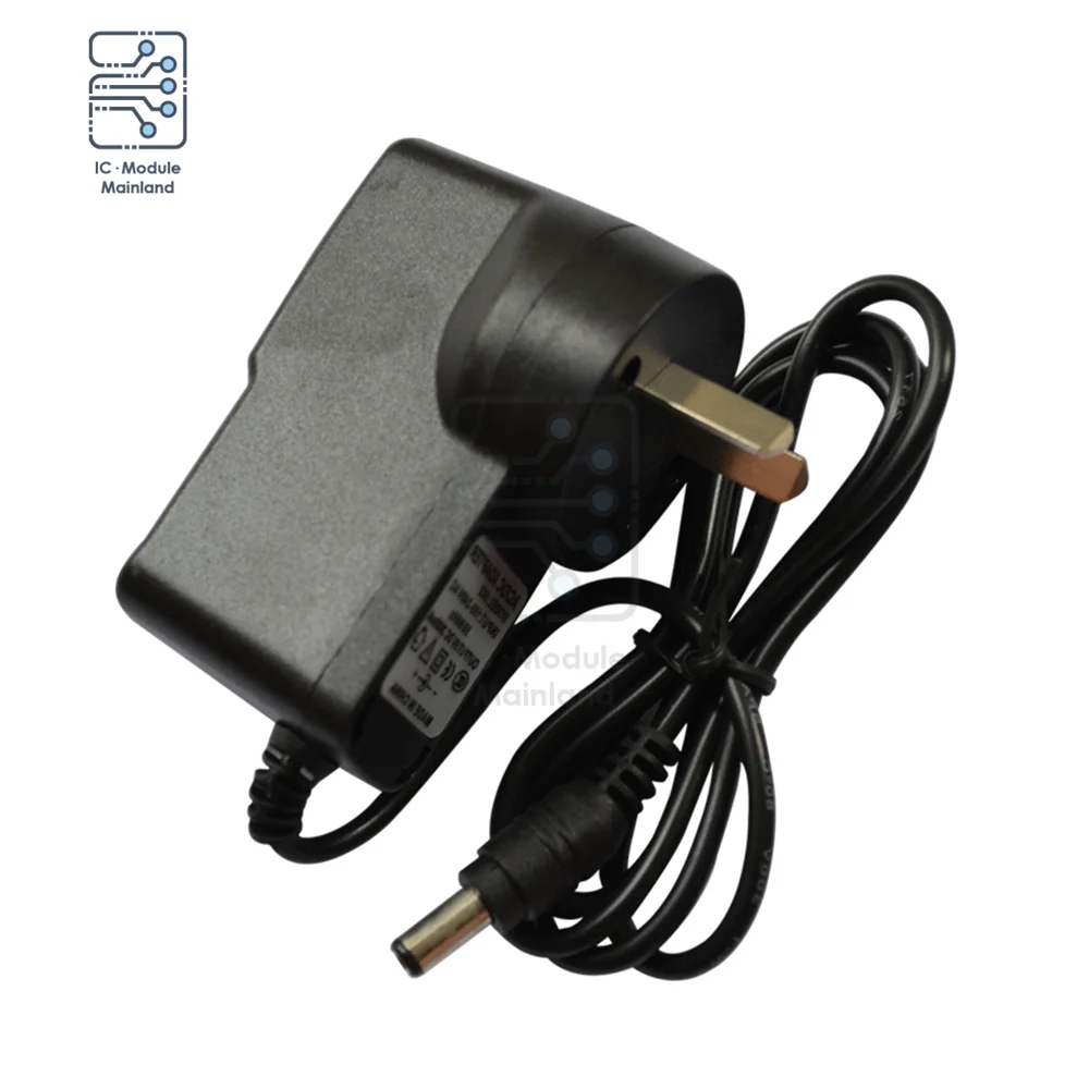 

12V Power Adapter Supply Charger 1A 2A 5.5X2.1MM Power Adapter Cable Length 1M