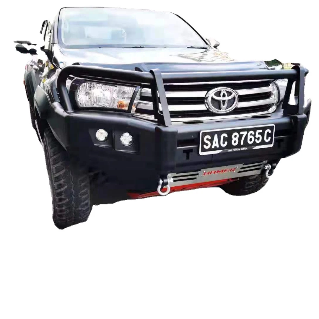

Custom Design 4x4 Steel Car Front Bumper Guard Bull Bar for Toyota Hilux Vigo Revo Rocco Tundra Tacoma Ranger F150 Navara Np300