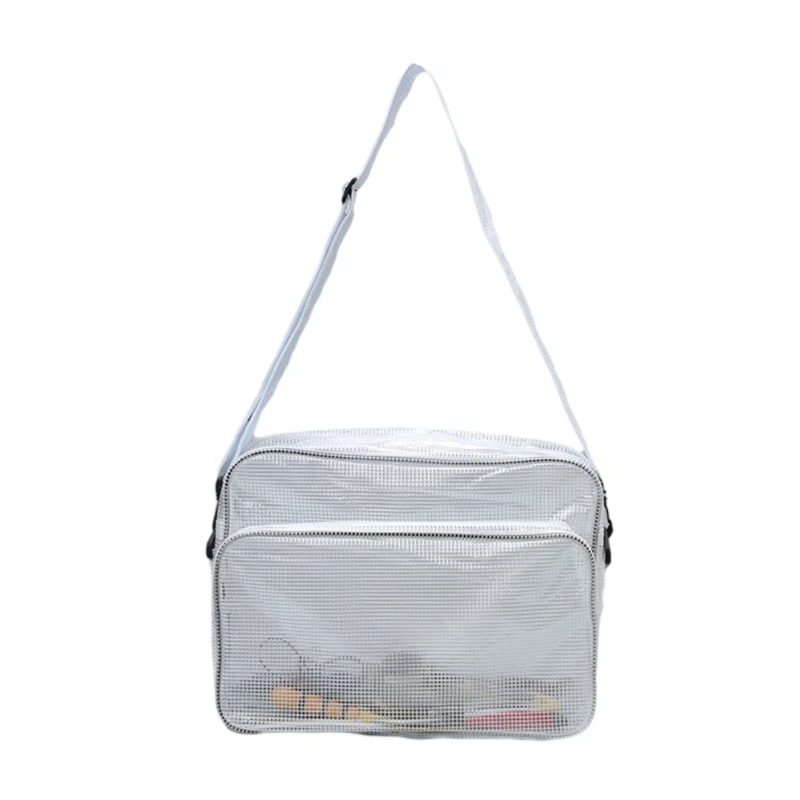 

Clear PVC Bag Anti Static Shoulder Bags Large Capacity Perfect for Cleanrooms